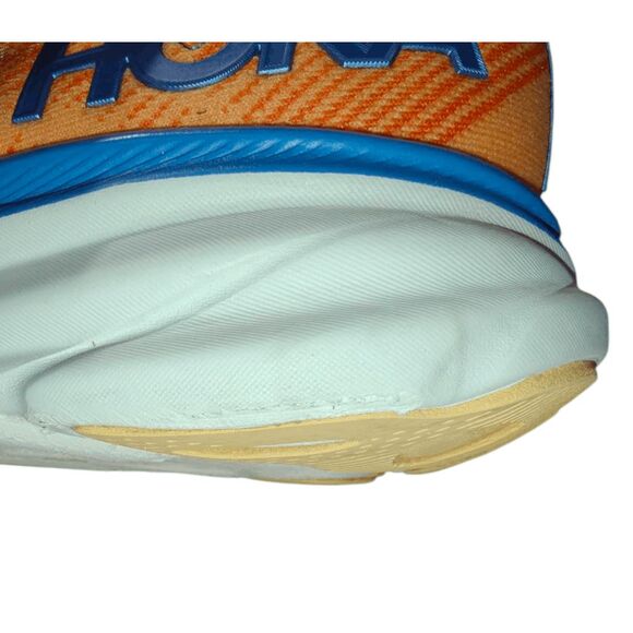 HOKA ONE ONE Clifton 9 \'Low Vibrant Orange Impala\' Running Shoes Size 8.5D main image 6